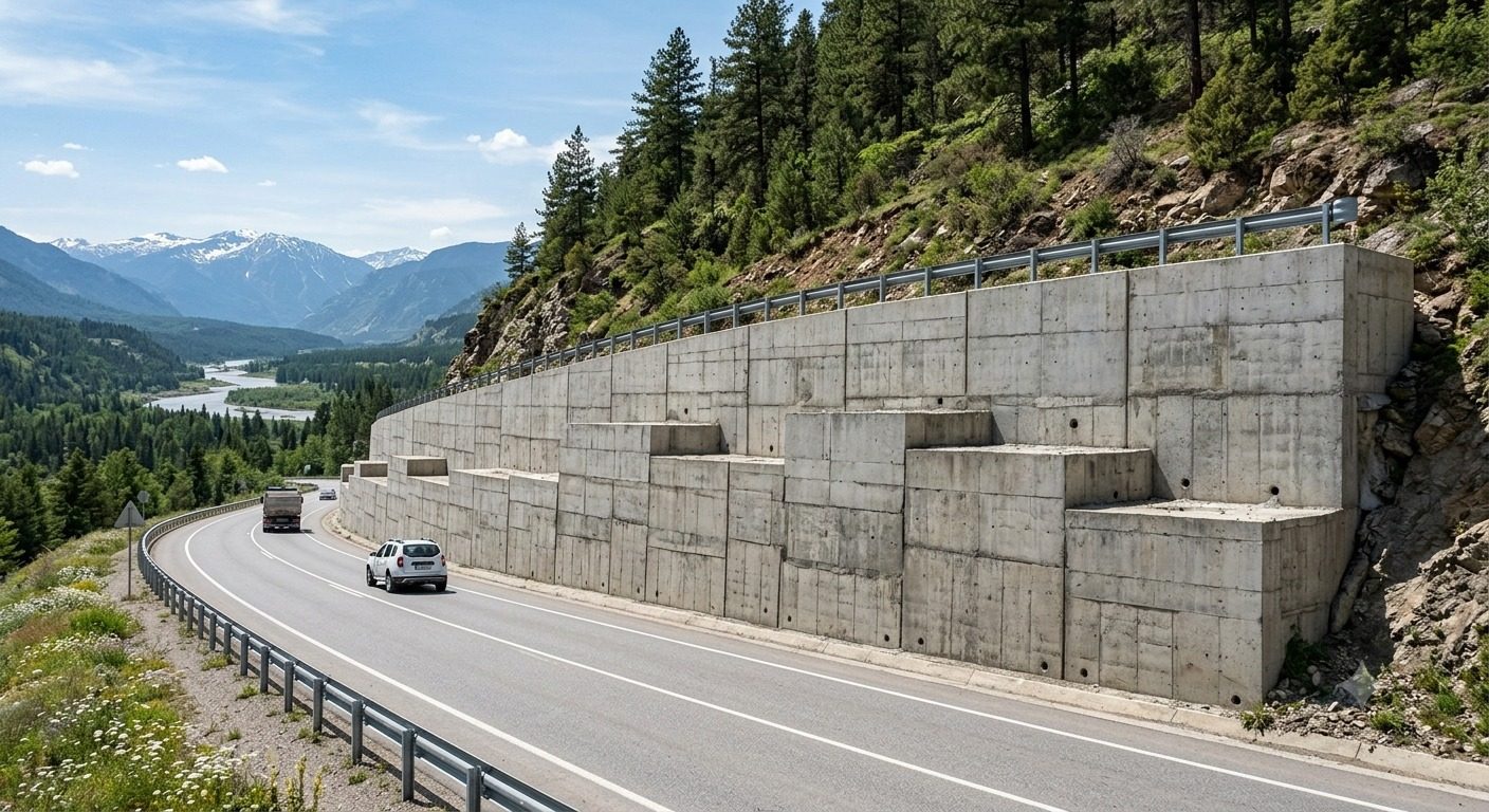 Yol İstinat Duvarı